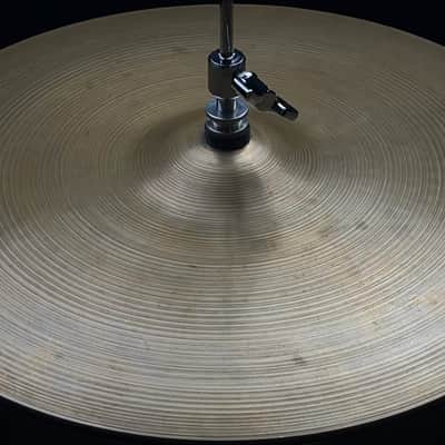 Zildjian 15" A. 70's/60's Stamp Hihat Cymbal Pair - 837/1334g image 5