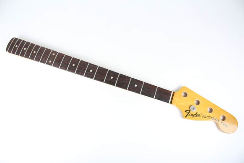 1971 Vintage Fender Precision Bass PBass Rosewood Fretboard NECK USA 1970s Early-CBS image 1