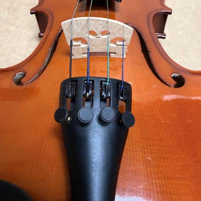 Mendini MV-200 3/4 Violin Outfit w/ Bow & Case – Used – Good Condition image 3