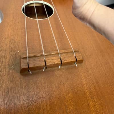 Vintage 1950's Roy Smeck Genuine Mahogany Soprano Ukulele  USA Made by Harmony image 10