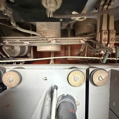 1938 Collins Radio Co. 12H-6 Console tube mixer broadcast preamp image 11