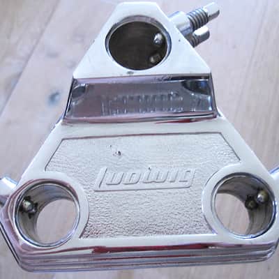 Ludwig Modular Bass Drum Triple Tom Mount Post with Memory Lock - Vintage image 1