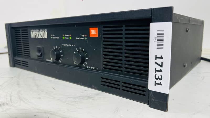 JBL MPX1200 ジェービーエル ステレオパワーアンプ AMPLIFIER JBL MPX1200 2-Channel Amplifier 800-Watts RMS