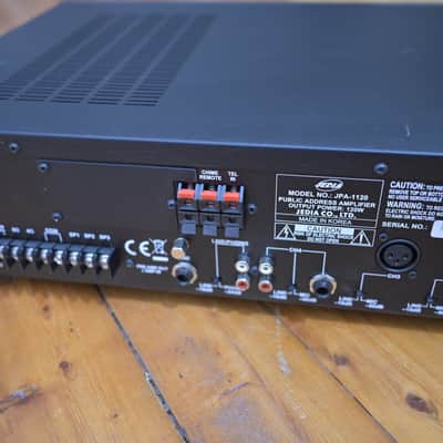 Jedia JPA-1120 120W 5-Zone Commercial PA Mixer Amplifier (JD-Media / JDM) - Grey image 3