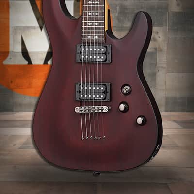 Schecter Omen-6 - Walnut Satin (WSN) (2062) image 1