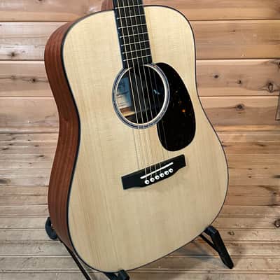 Martin Dreadnought Junior E Acoustic Guitar - Natural image 1