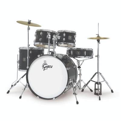 Gretsch Renegade 5pc Drum Set Black Mist w/Hw & Cymbals image 7