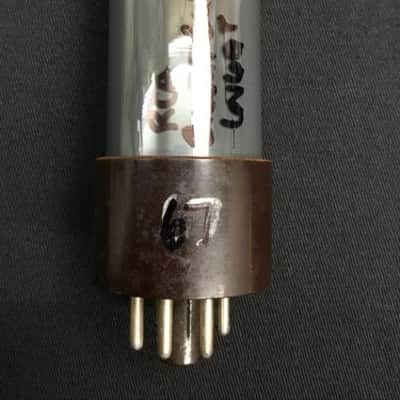 RCA 6V6GT Brown Base Amplifier POWER VACUUM TUBE Tested Strong USA Q.4813-D image 2