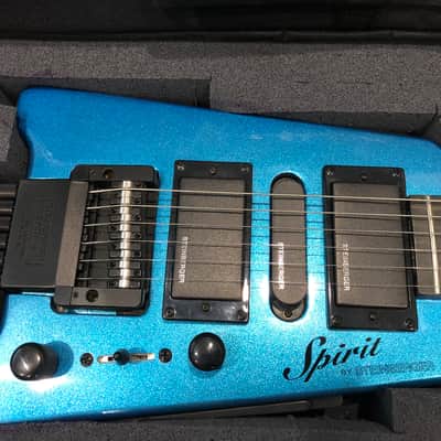 Steinberger GT-Pro Deluxe Frost Blue image 2
