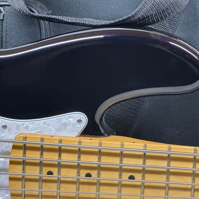 Fender Player II 2 Modified Active Jazz Bass V 5-string J-Bass with Gig Bag 2025 - Dusk / Maple neck image 3