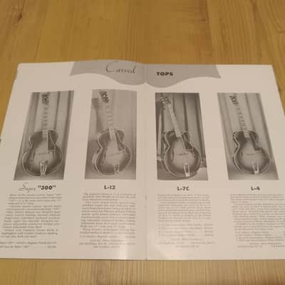 Vintage 1950 Gibson Acoustic Guitar Catalog! Rare, Original Case Candy, Paperwork! image 3