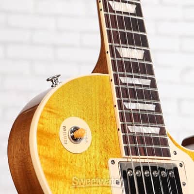 Gibson Les Paul Standard '50s Figured Top Electric Guitar - Honey Amber (LPSt50FTHAd1) image 4