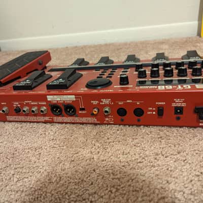Boss GT-6B Bass Effects Processor 2010s - Red image 2