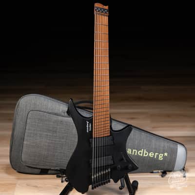 Strandberg Boden Standard N2.8 8 String Headless – Black Satin Metallic image 1