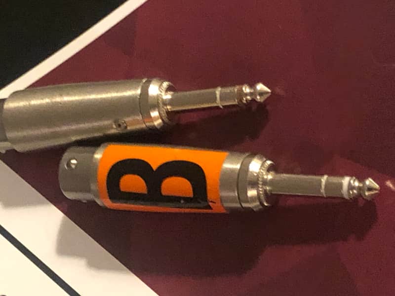 Switchcraft Neutrik Pair of Male 1/4" TRS to Female XLR - Includes Neutrik male to male XLR gender changers 2015 image 1