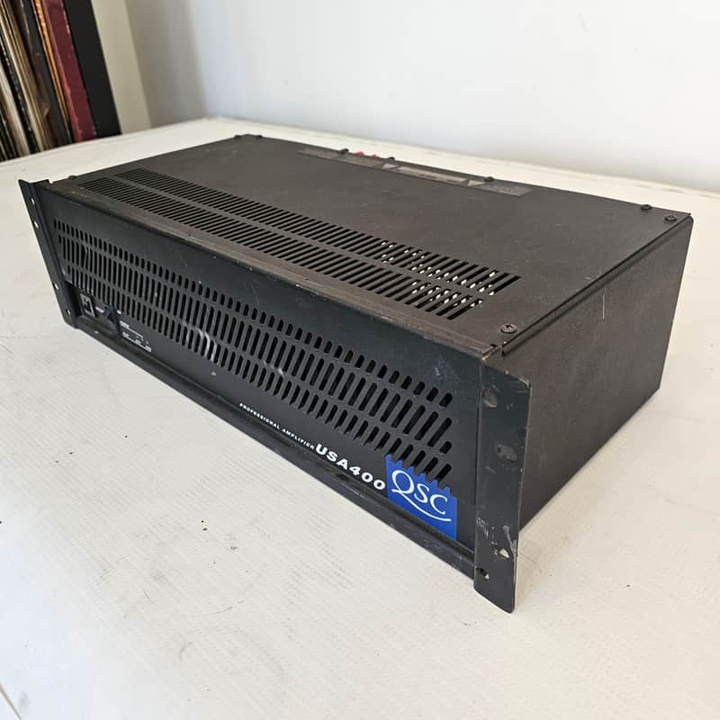 【良品】QSC USA400 真空管パワーアンプ 良品】QSC USA400 真空管パワーアンプ 良品】QSC USA400 真空管パワー
