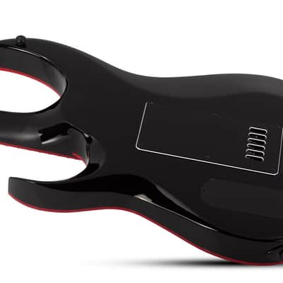 Schecter Sunset-6 Red Dawn ET Gloss Black image 6