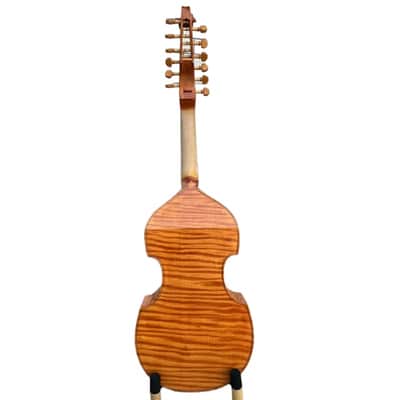 Baroque Style SONG profession maestro 6*6 string 27" viola da gamba sweet tone image 5