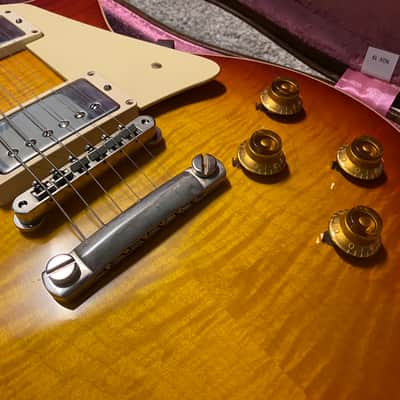 2020 Gibson Custom Shop '58 Les Paul Standard Reissue - Washed Cherry Sunburst VOS - R8 image 7