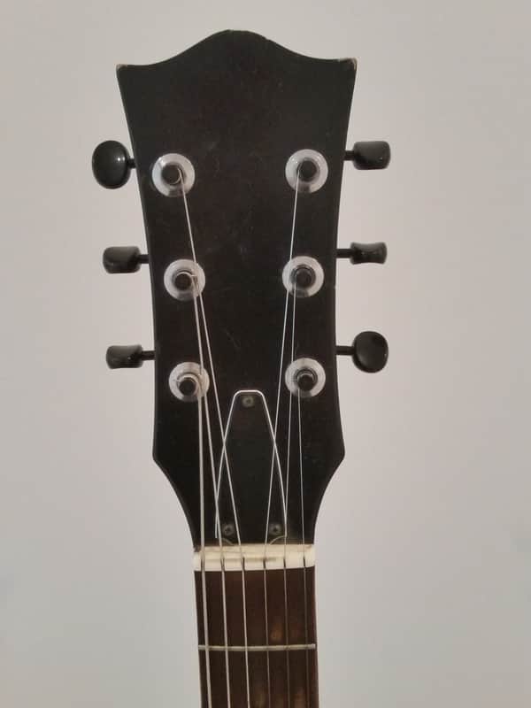 Matsumoku Les Paul Jr. style 1976 black | Reverb