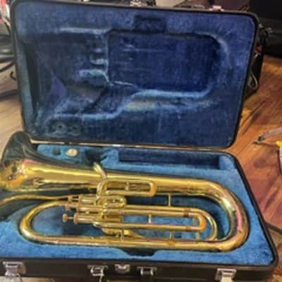 Yamaha YEP-201 3-valve Student Euphonium - Clear Lacquer image 2