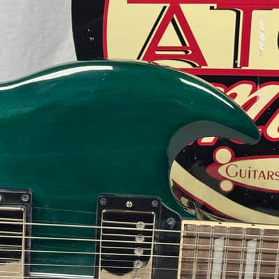 Gibson SG6100TLNH1 SG Standard '61 1961 Reissue Guitar with Case 2024 - Translucent Teal image 4