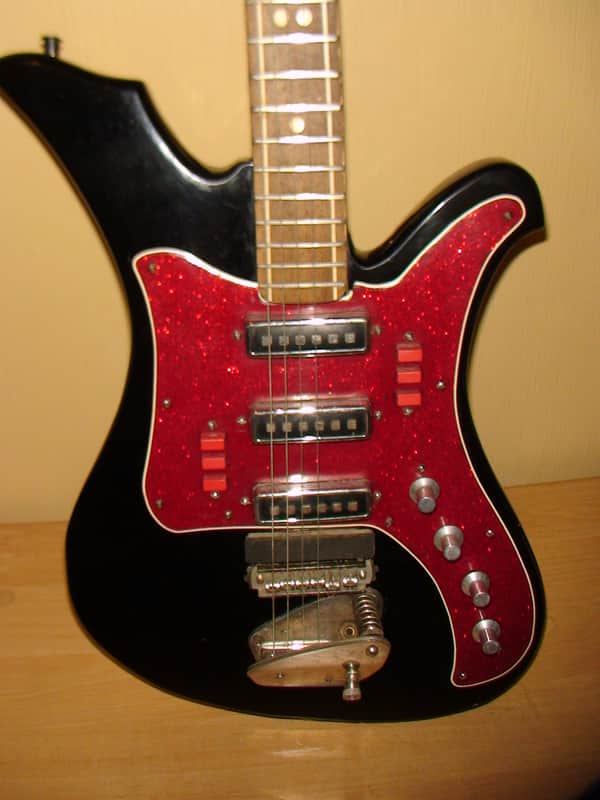 Aelita Electric Guitar USSR Russian Soviet Vintage image 1