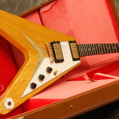 2021 Gibson Collector's Edition 1958 Flying V + Explorer set Korina Murphy Lab PROTOTYPE image 8