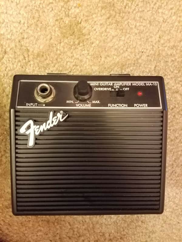 Fender MA-10 Mini Guitar Amplifier Black | Reverb Fender MA-10 Mini Guitar Amplifier Black | Reverb
