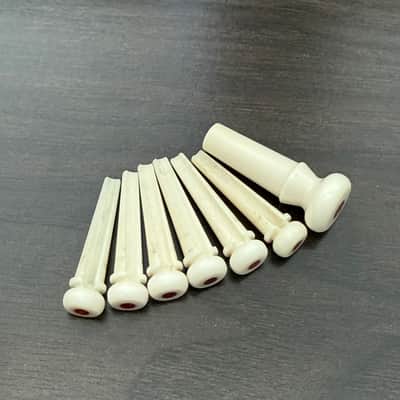 Martin Bone Bridge Pins and End Pin image 3