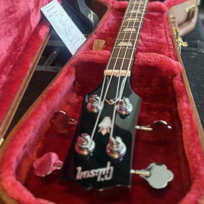 Gibson 2025 Standard SG 4 String Electric Bass Guitar W Case Heritage Cherry image 18