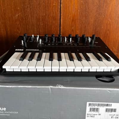 Korg Monologue Monophonic Analog Synthesizer 2016 - Present Black image 7