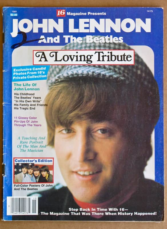 John Lennon Magazine 1981 image 1