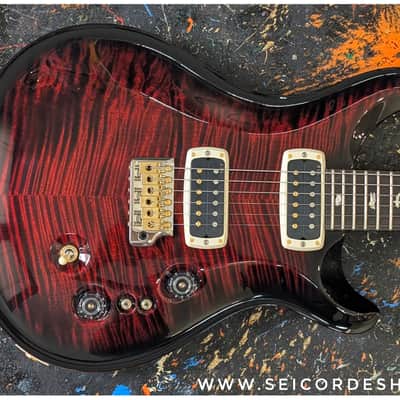 Immagine PRS Custom 24-08 10-Top Fire Smokeburst - 1