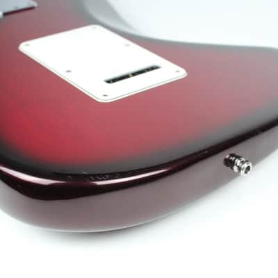 1993 Vintage Fender Stratocaster Plus Deluxe Crimson Burst Strat USA 1990s TBX Tone +OHSC image 18