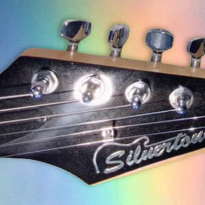⚠️ Silvertone Strat 90’s - Glossy Black ⚠️ image 7