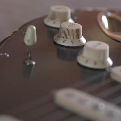 Del-Tone 50s S-Style - Black - Heavy Aging image 9