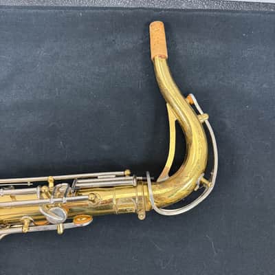Vintage Buescher Aristocrat Bb Tenor Sax Saxophone with Original Case and Mouthpiece image 3