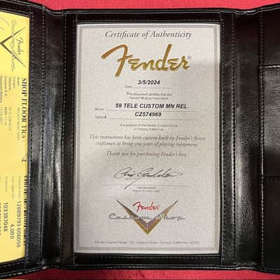 Fender Custom Shop 1959 Custom Telecaster Relic - Wide Fade Chocolate 3 Tone Sunburst-CZ574969 image 12