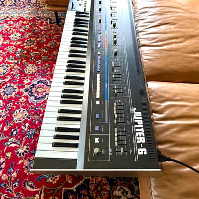 Roland Jupiter 6 c 1983 original vintage analog poly synth MIJ Japan image 5