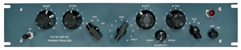 Pultec EQP-1S3-SS Matched Pair of Equalizers image 1