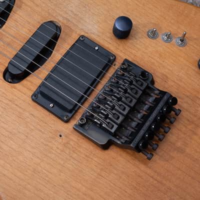 1987 B.C. Rich ST-III Natural Wood USA made w/ Edge trem image 3