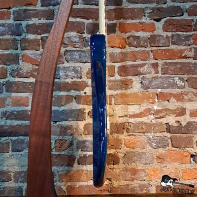 Hamer USA S-Style w/ Duncan Rails & Scalloped Neck (1993 - Cobalt Blue) image 6