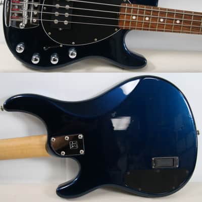 Ernie Ball Music Man Sterling Electric Bass 1996 MADE IN USA Pearl Blue Rosewood image 5