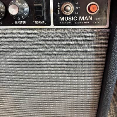 Music Man 112 Sixty-Five 2-Channel 65-Watt 1x12" Guitar Combo 1974 - 1979 - Black image 2