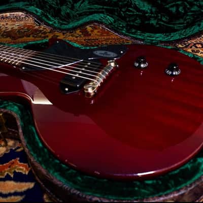 Maybach Guitars Lester JR Single Cut Aged ( Limited Edition) Wine Red We ship worldwide image 4