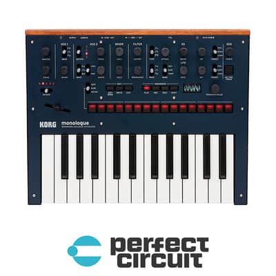 Korg Monologue Analog Keyboard Synthesizer (Blue)