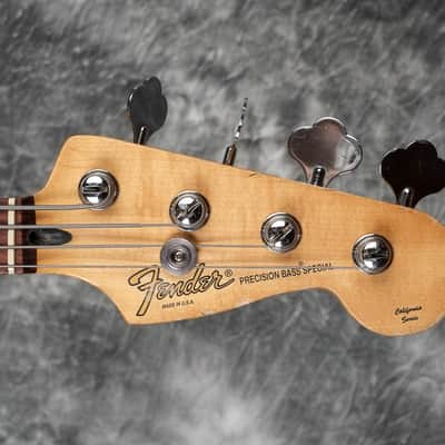 Fender P-Bass California Series 1997 Black Gold pickguard image 3