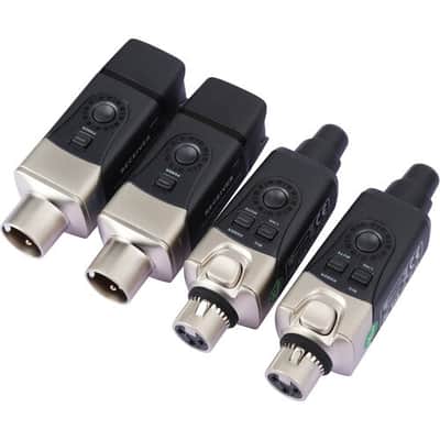 Xvive U3D Dual Plug-On Wireless Audio System for Dynamic Microphones & Active Monitors (2.4 GHz) image 6