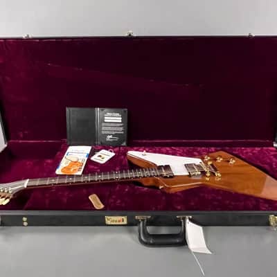 Immagine 2014 Gibson Custom Shop 1958 "Benchmark" Explorer Reissue – Natural Mahogany ~ Mint! - 3